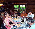 A group evening meal