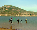 Open water swimming